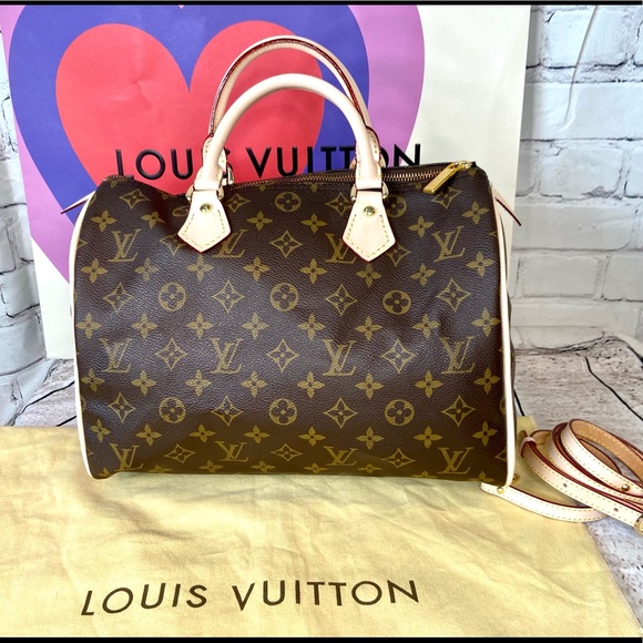 Louis Vuitton Speedy 30 new LEATHER REPLACED - Picture 2 of 16